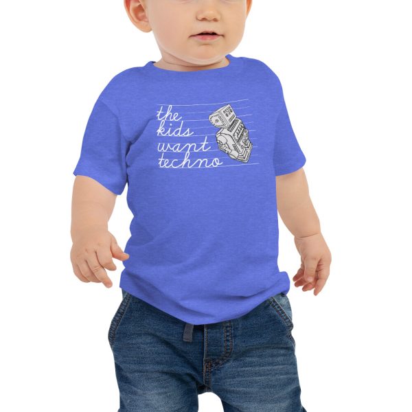 THE KIDS WANT TECHNO - Baby Jersey Short Sleeve Tee