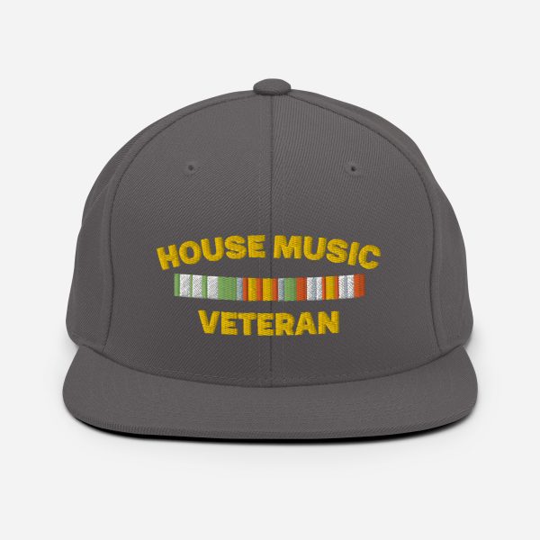 HOUSE MUSIC VETERAN - Snapback Hat