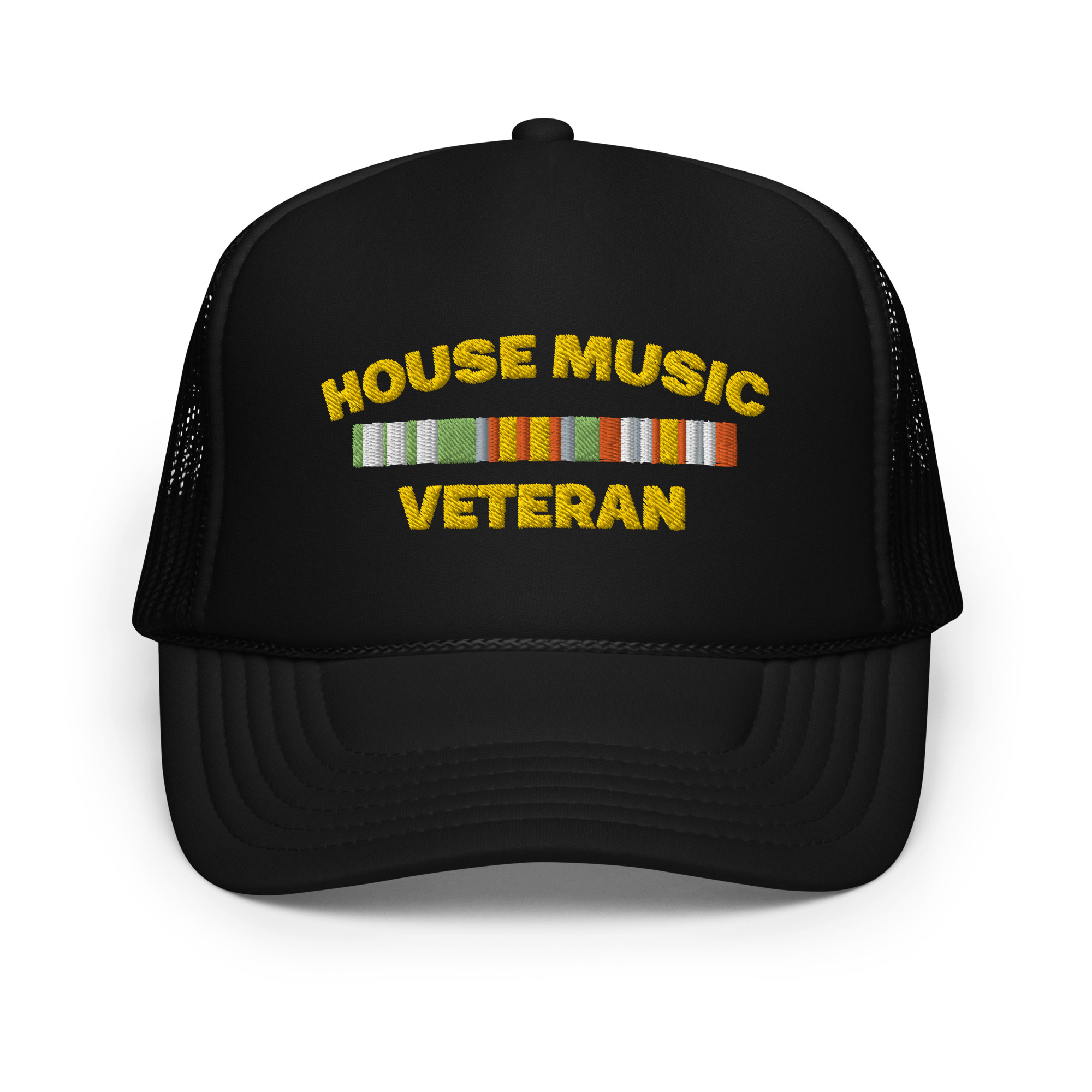 HOUSE MUSIC VETERAN - Foam Trucker Hat