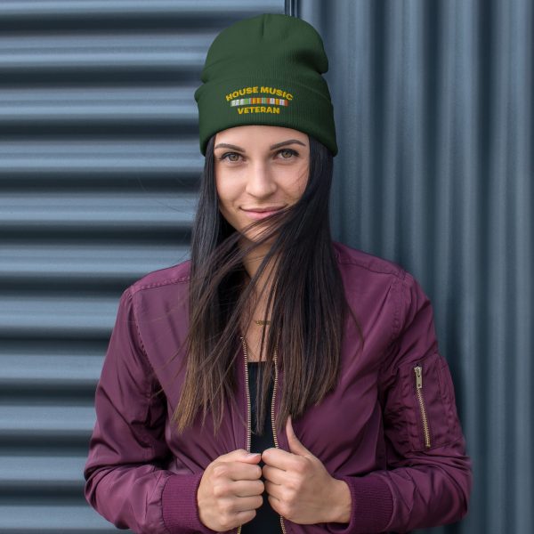 HOUSE MUSIC VETERAN - Embroidered Beanie