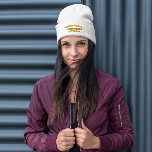 HOUSE MUSIC VETERAN - Embroidered Beanie