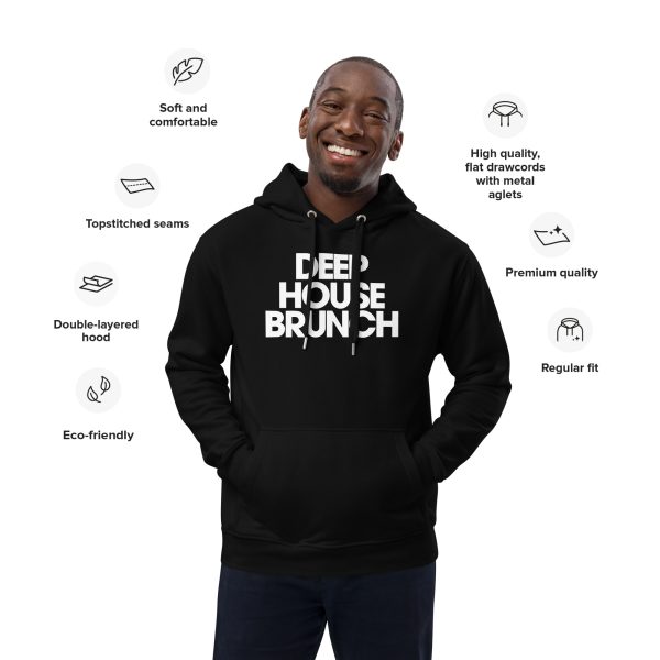 DEEP HOUSE BRUNCH - Premium Unisex Eco Hoodie