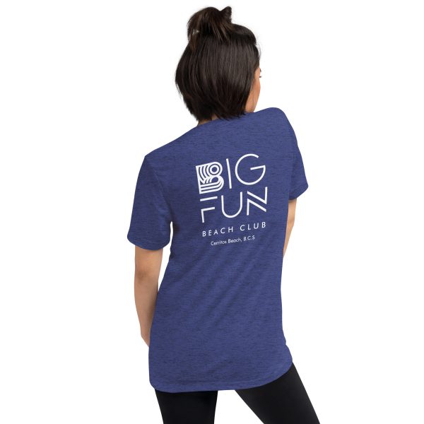 BIG FUN BEACH CLUB - Uni-Sex TriBlend Tee