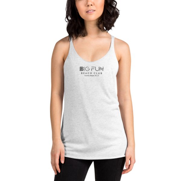 BIG FUN BEACH CLUB - Women's Racerback Tank