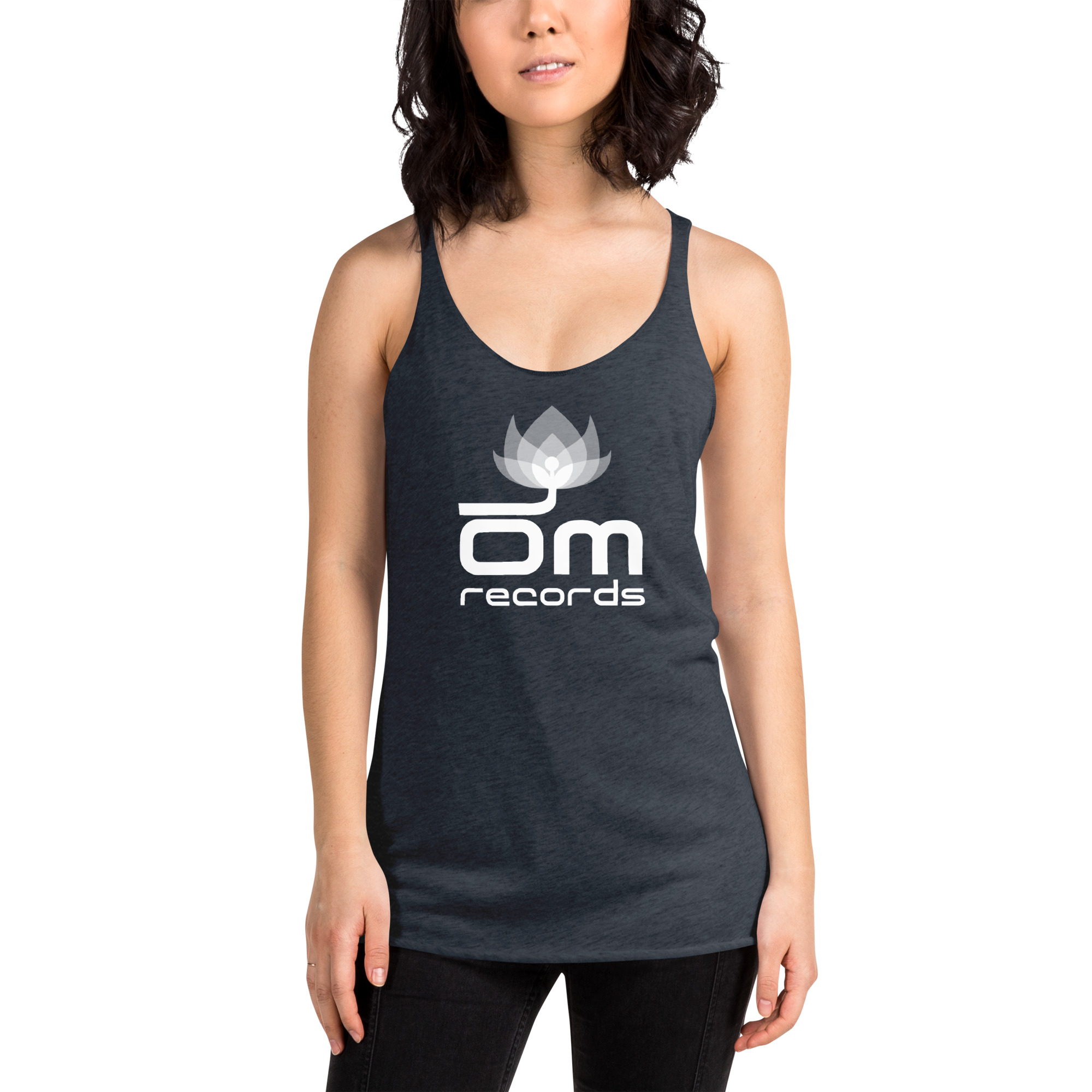 OM RECORDS - Women's Racerback Tank