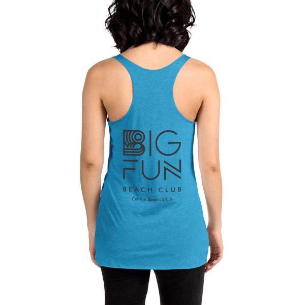 BIG FUN BEACH CLUB - Women's Racerback Tank