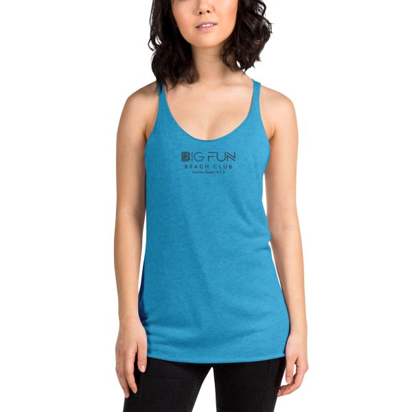 BIG FUN BEACH CLUB - Women's Racerback Tank