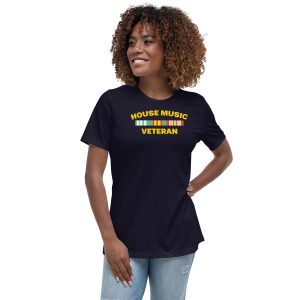HOUSE MUSIC VETERAN - Women's Relaxed T-Shirt