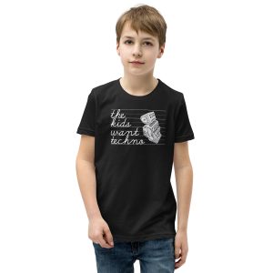 THE KIDS WANT TECHNO - Youth Short Sleeve T-Shirt